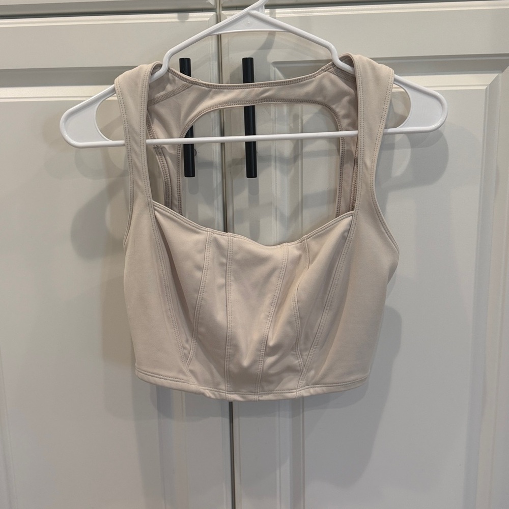 Fp Movement What a Feeling Bustier Sports bra crop top size small